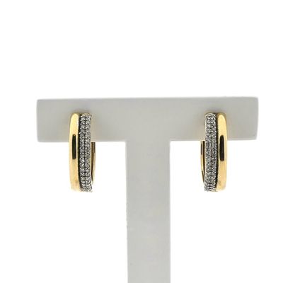 9 carat stud earrings with diamonds Image 1 of 9 carat stud earrings with diamonds