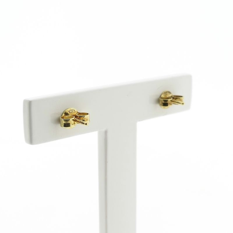 Image 4 of Golden horse stud earrings