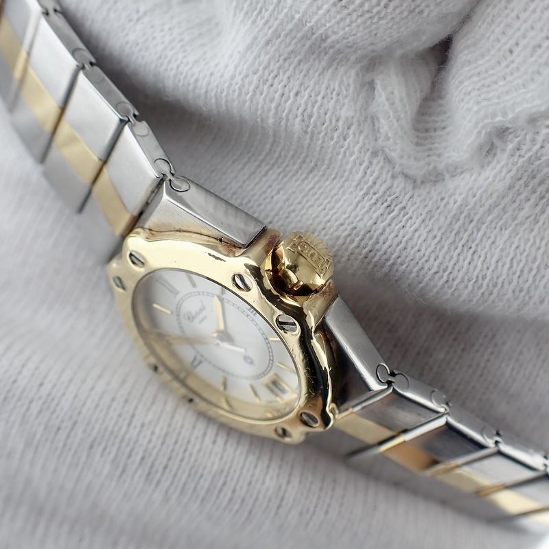 Image 8 of Chopard St. Moritz; Vintage women's watch with box/papers