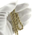Image 6 of Gold twisted link necklace