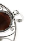 Image 6 of Silver pendant with carnelian