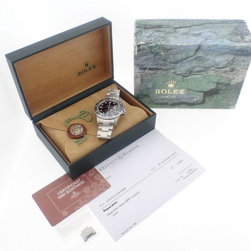 Image 4 of Rolex GMT-Master II 16710; GMT men's watch