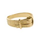 Image 5 of Gold ring of belt with buckle