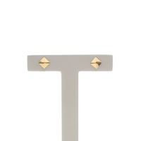 Golden fantasy stud earrings