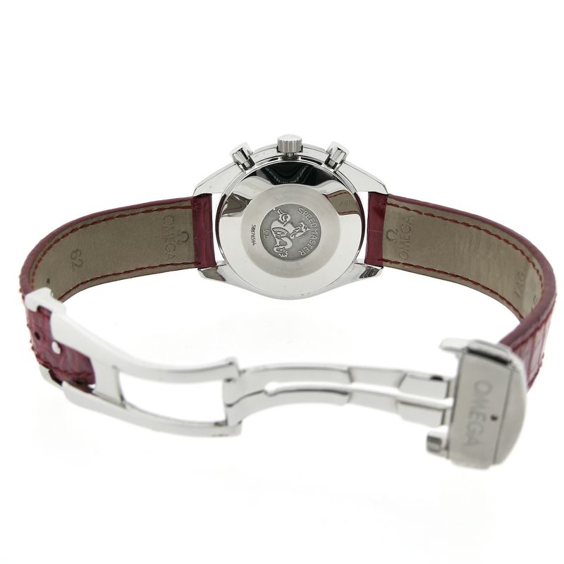 Image 14 of Omega Speedmaster Reduced 'Mother of Pearl' & Diamonds 3815.79.40; Chronograph watch