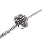 Image 2 of Pandora charm; Silver; Hedgehog