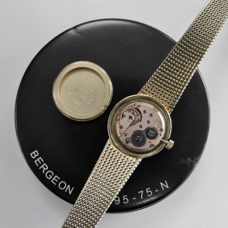 Image 6 of Omega Geneva 'Cocktail Watch'; 14k gold women's watch