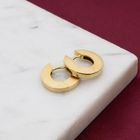 Image 2 of Gold Hoop Earrings