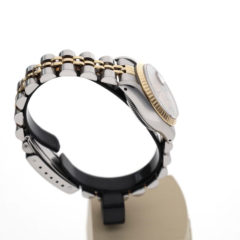 Image 12 of Rolex Lady-Datejust 26mm 69173; 18k. Vintage 18k. gold/steel women's watch with diamonds