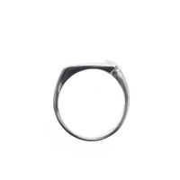 Silver ring with fantasy design