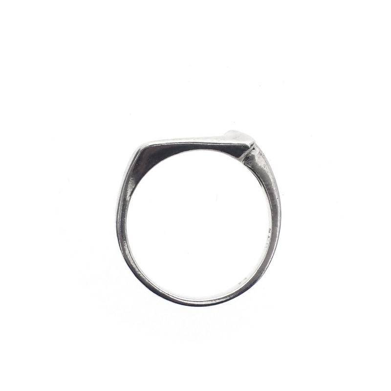 Image 1 of Silver ring with fantasy design