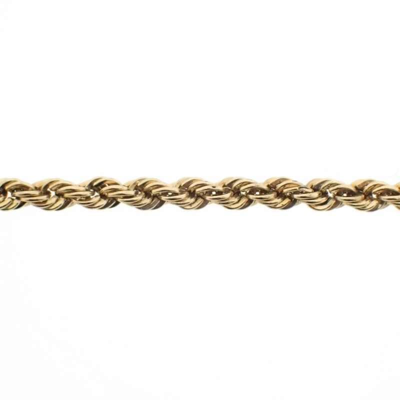 Image 3 of Gold twisted link chain | 51.5 cm
