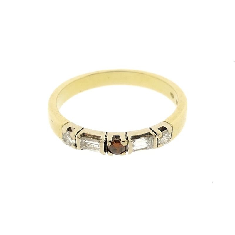 Image 6 of Gold ring with diamonds | 0.35 ct.