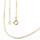 Image 1 of 18K Gold Thin Fantasy Link Chain | 43 cm