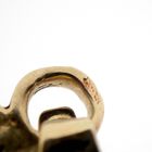 Image 7 of Vintage gold entourage pendant with red coral