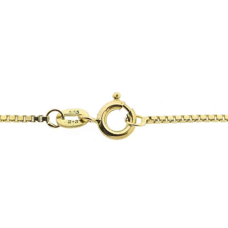 Image 4 of Golden Venetian link chain | 46 cm