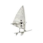 Image 1 of Silver pendant; Windsurfer