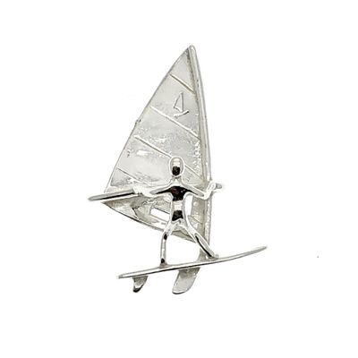 Silver pendant; Windsurfer Image 1 of Silver pendant; Windsurfer