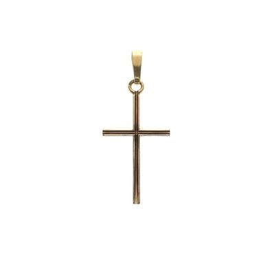 Image 1 of Gold pendant of a cross
