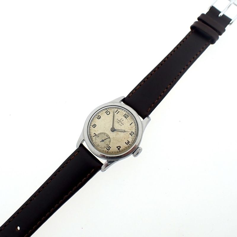Image 4 of Omega Officer; Swedish WWII watch