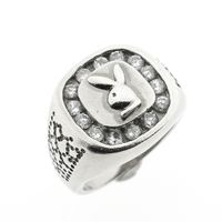 Silver men's ring | Playboy