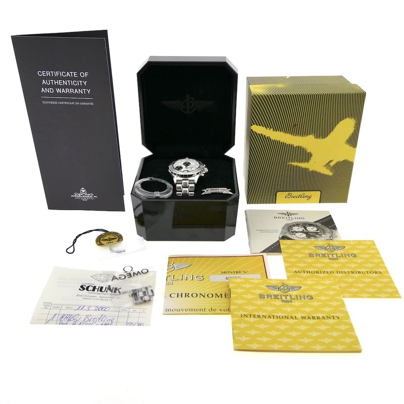 Image 4 of Breitling Colt Chronograph A13335; Automatic men's watch