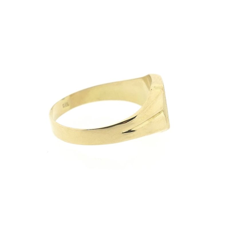 Image 5 of Vintage gold women's signet ring | pinky ring
