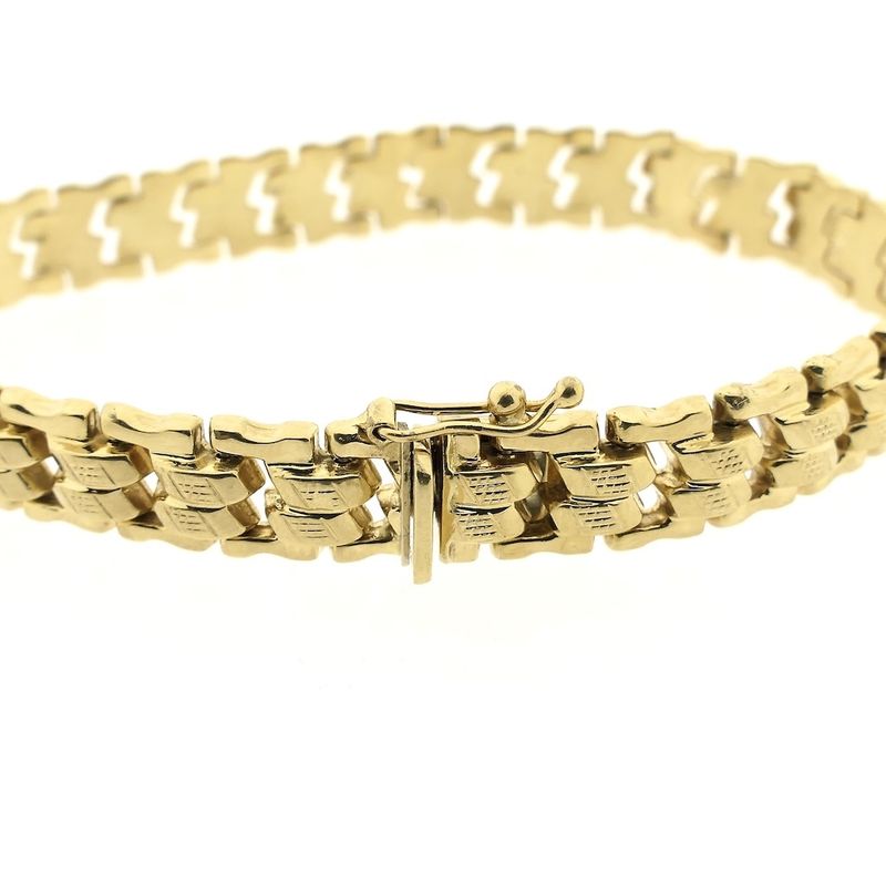 Image 4 of Gold fantasy link bracelet | 18.5 cm