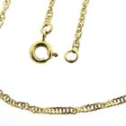 Image 3 of 18K Gold Twisted Link Chain | 42 cm
