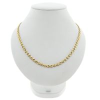 Gold Bismarck link chain