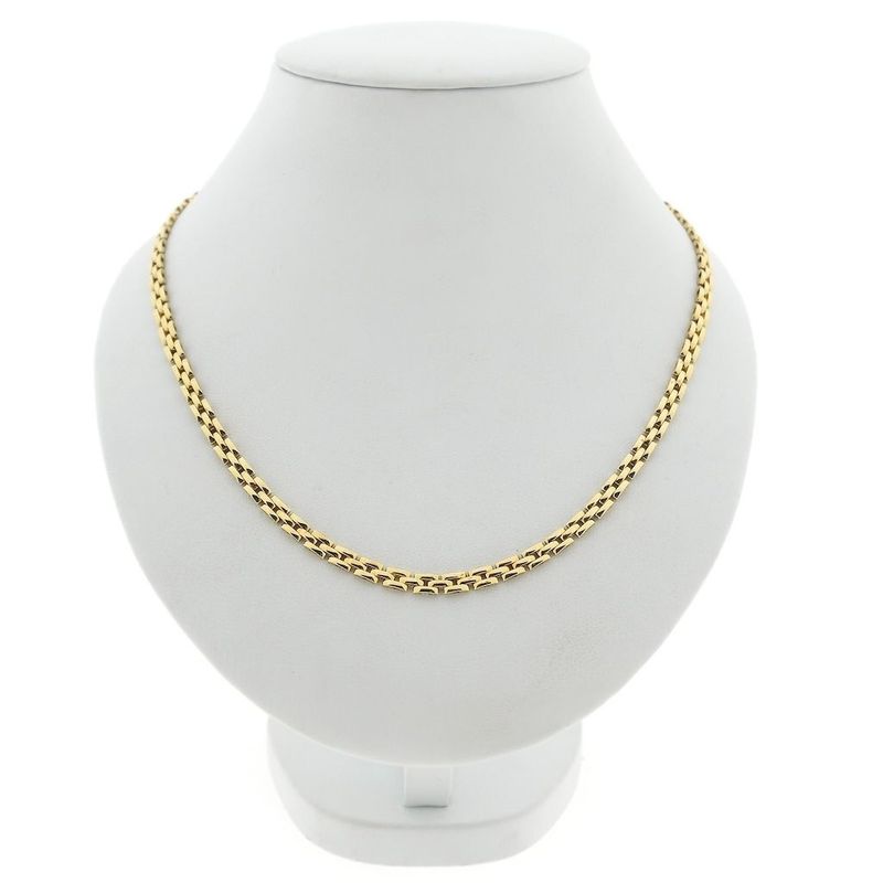 Image 1 of Gold Bismarck link chain