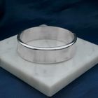 Image 2 of Silver wide slave bracelet | Ø 59 mm