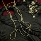 Image 2 of Gold foxtail link chain | 65 cm