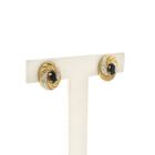 Image 3 of Gold stud earrings with diamond | 0.02 ct.