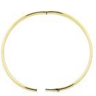 Image 6 of Gold smooth slave bracelet | Ø 63 mm