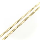 Image 4 of 18K Gold Figaro Link Chain | 63 cm