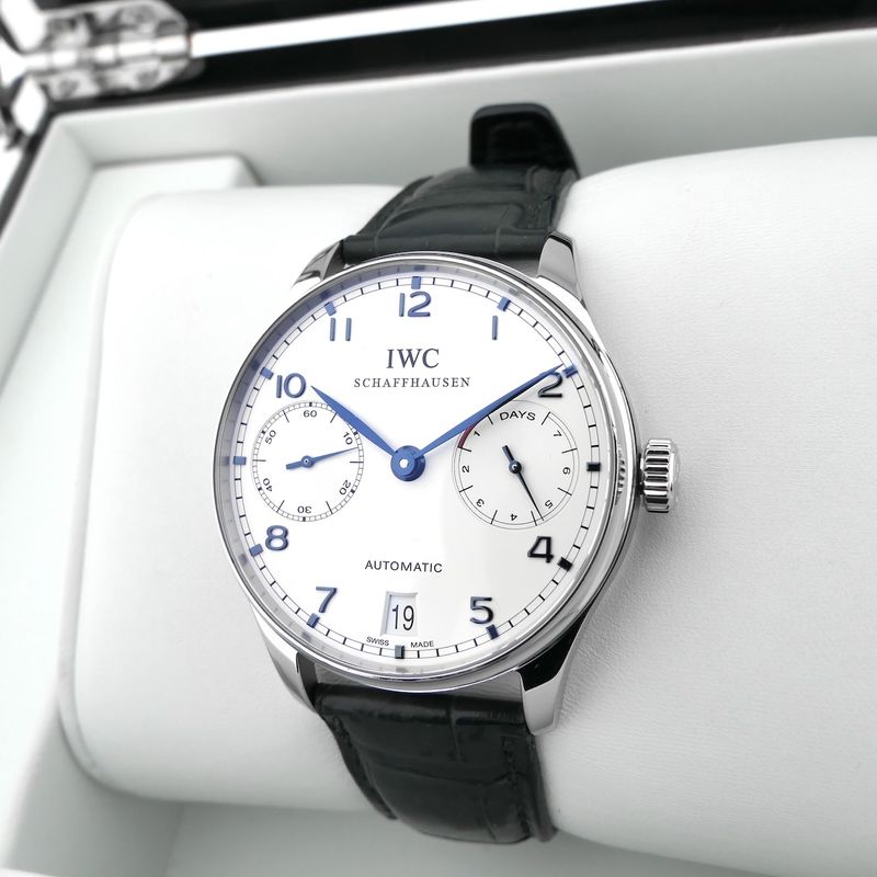 Image 17 of IWC Portuguese '7 Days' IW500107; Automatic men's watch