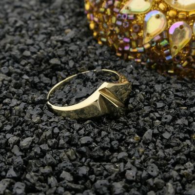 Image 2 of Golden artistic ring