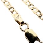 Image 6 of Gold Figaro link chain | 51 cm