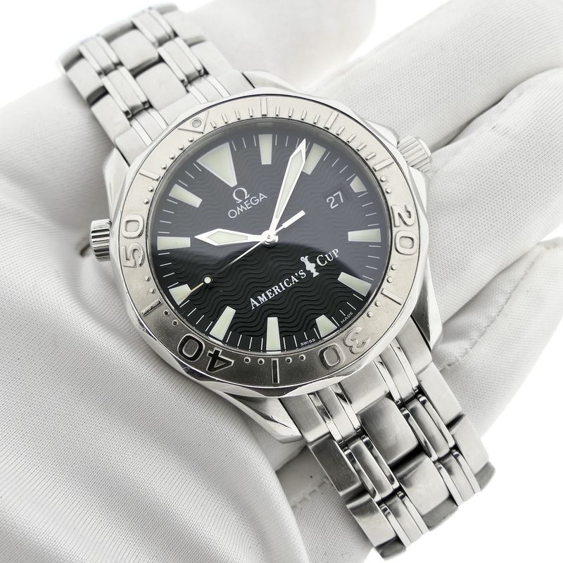 Image 10 of Omega Seamaster 300m 'America's Cup' 2533.50.00; Automatic men's diving watch