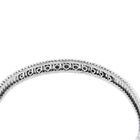 Image 5 of White gold link bracelet with sapphire