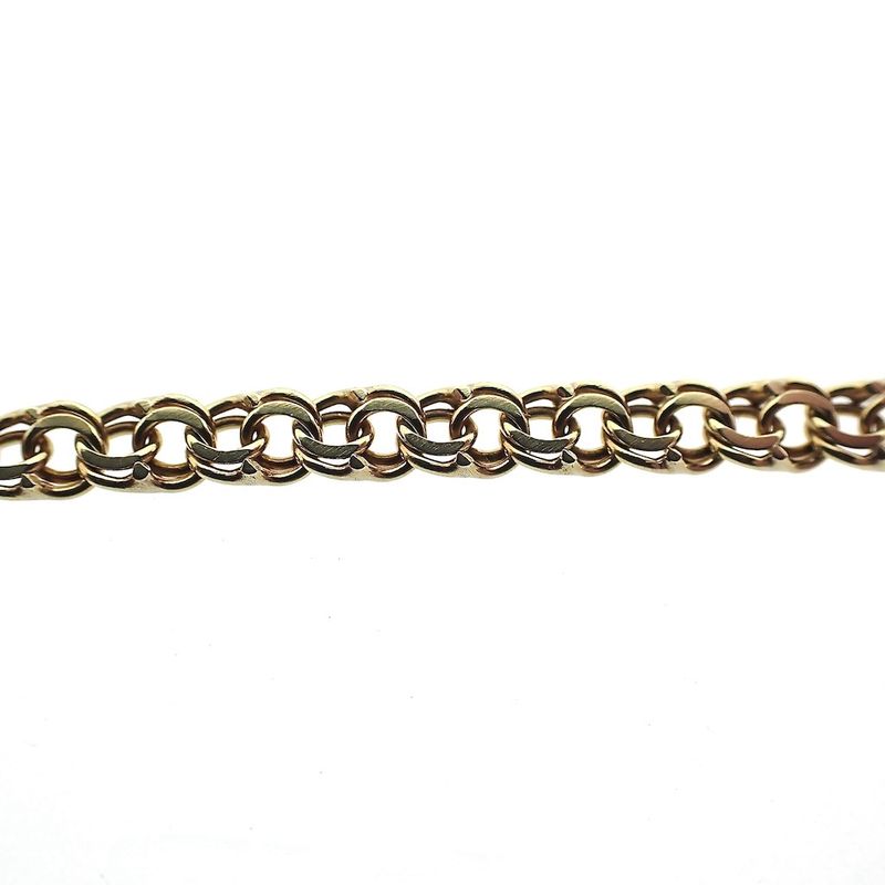 Image 2 of Gold Prince of Wales necklace; 45.5 cm