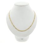 Image 1 of Golden Figaro link chain