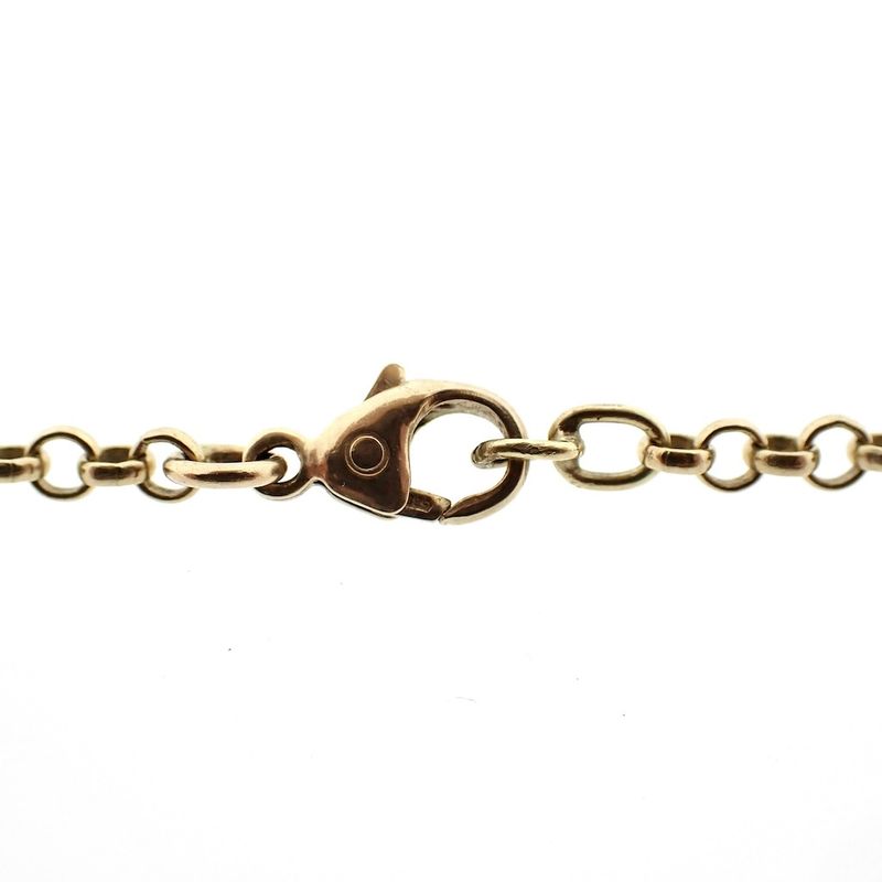 Image 3 of Golden jasseron link chain.