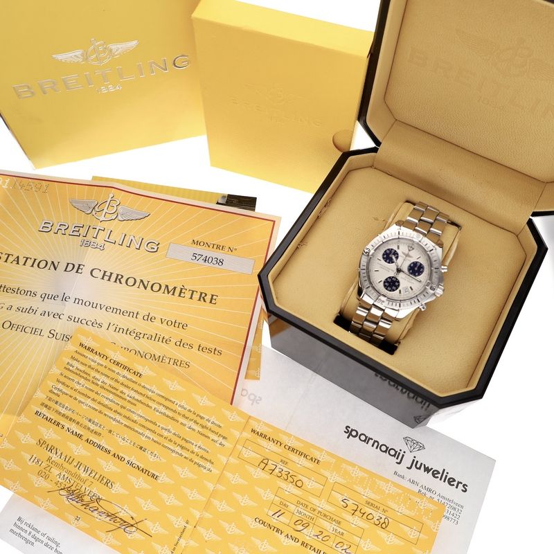 Image 17 of Breitling Colt Chronograph A73350; Chronograph men's watch