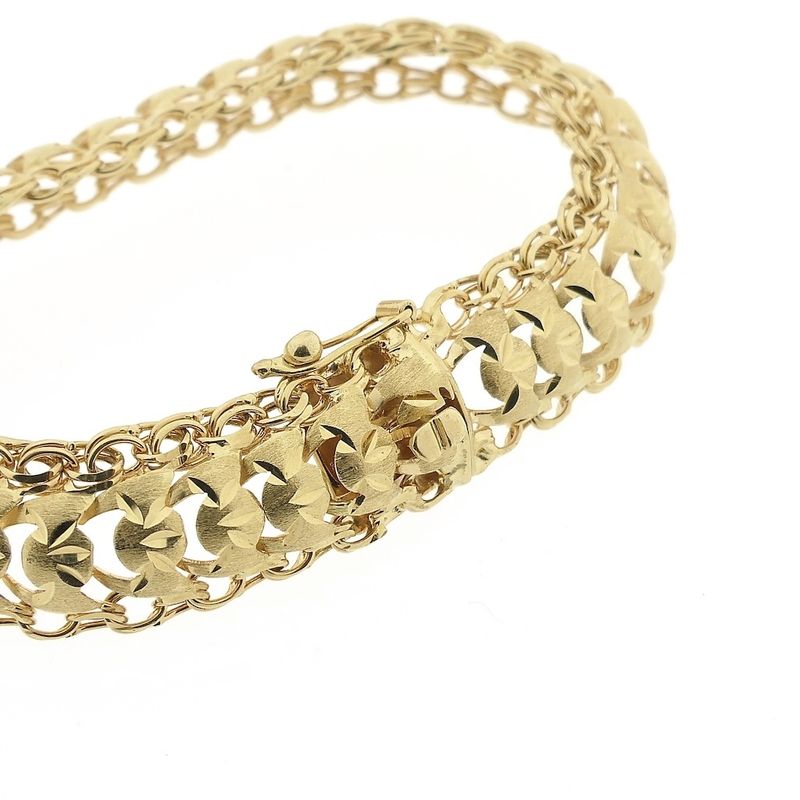 Image 3 of Golden fantasy link bracelet