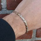 Image 10 of Bicolor Gold Fantasy Link Bracelet