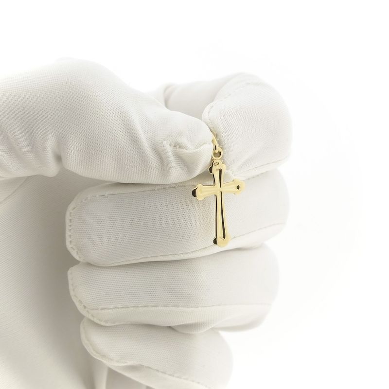 Image 11 of Gold pendant of a cross