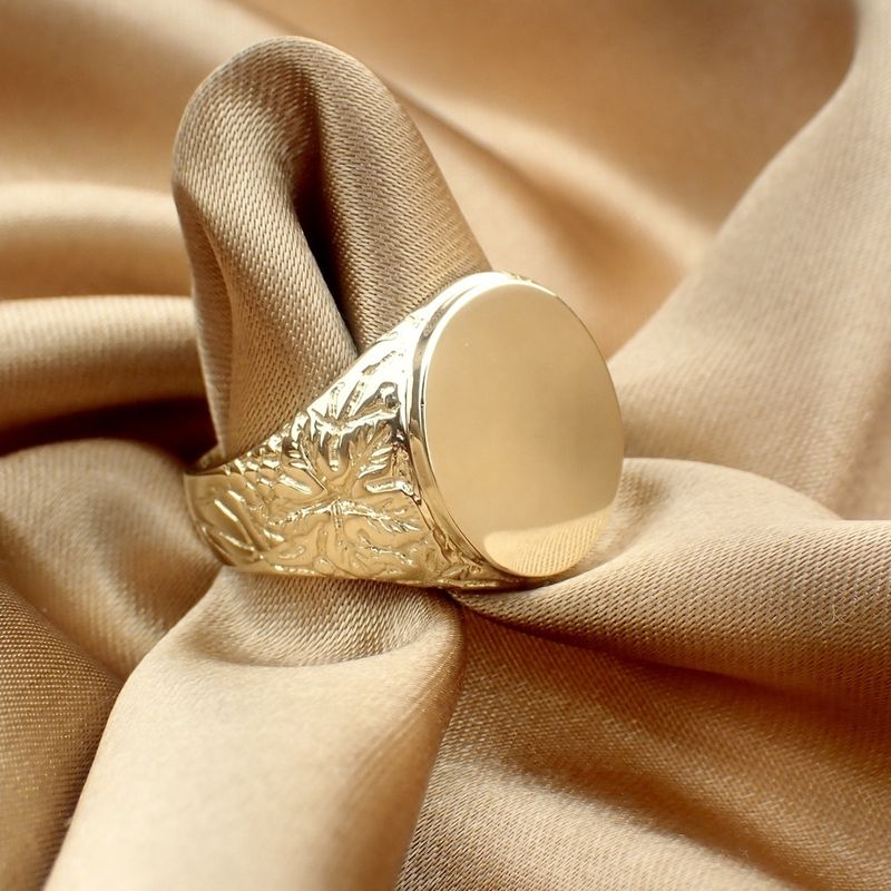 Image 2 of Gold signet ring