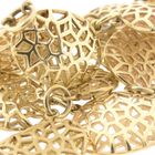 Image 8 of Vintage gold fantasy link necklace